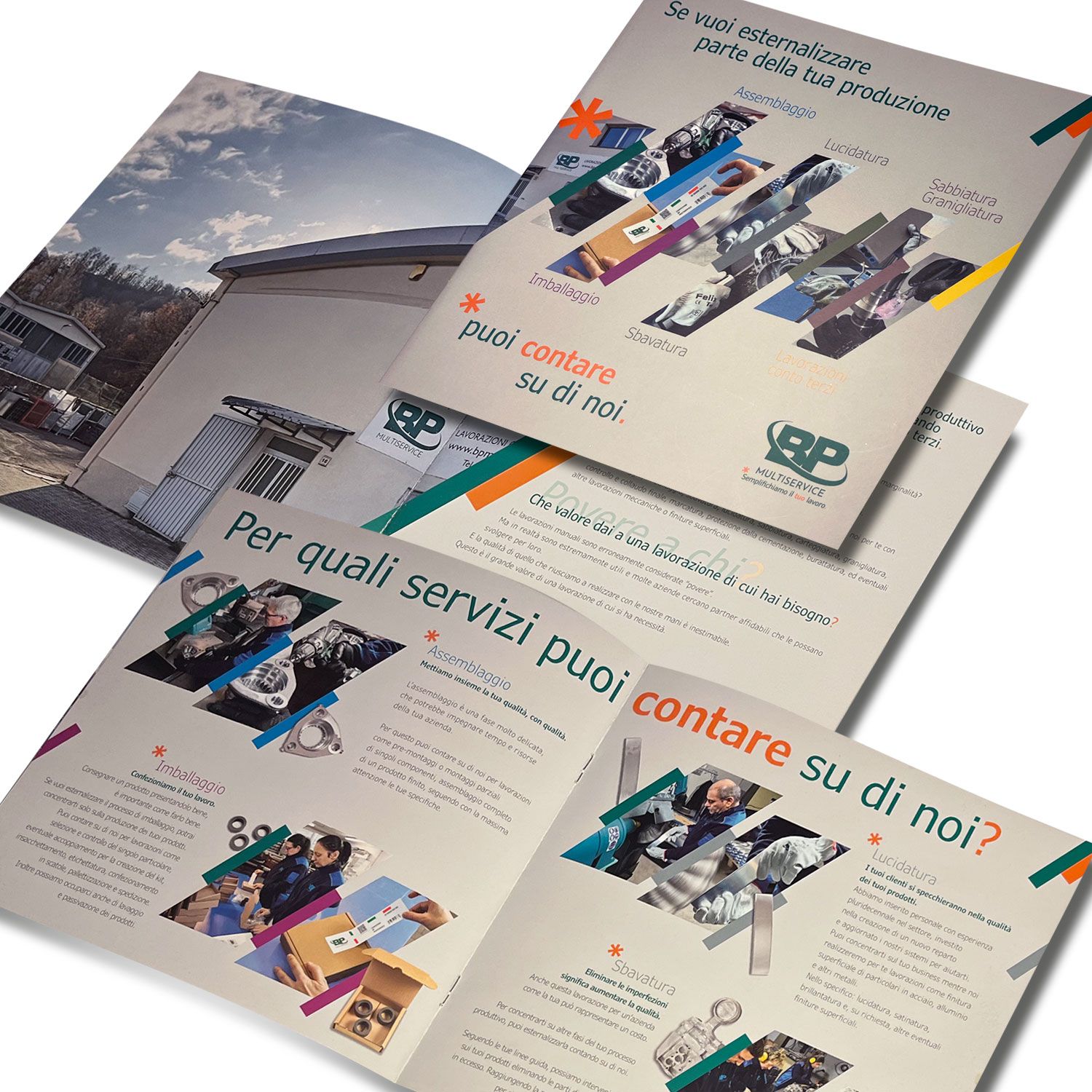 Brochure informativa catalogo BP Multiservice