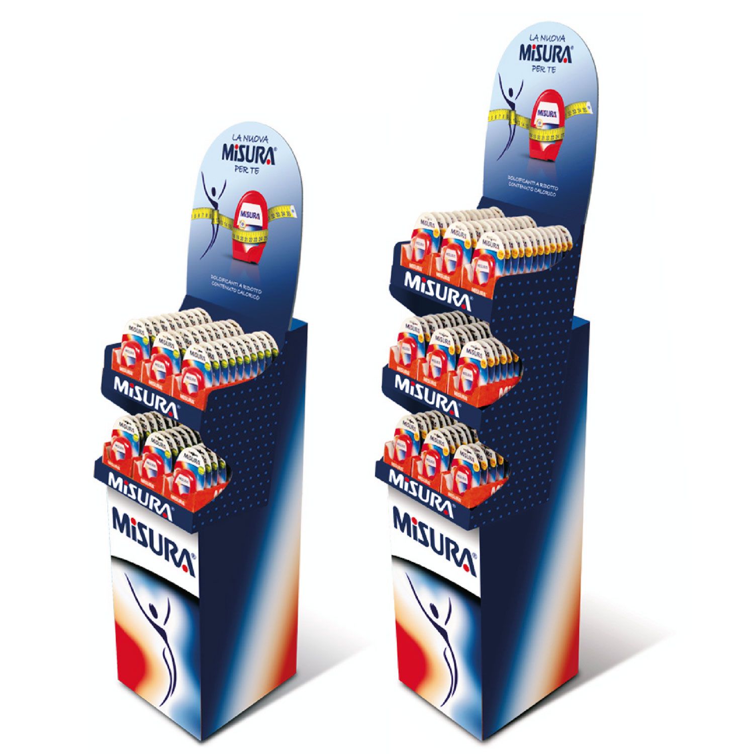 misura dolcificanti espositori punto vendita