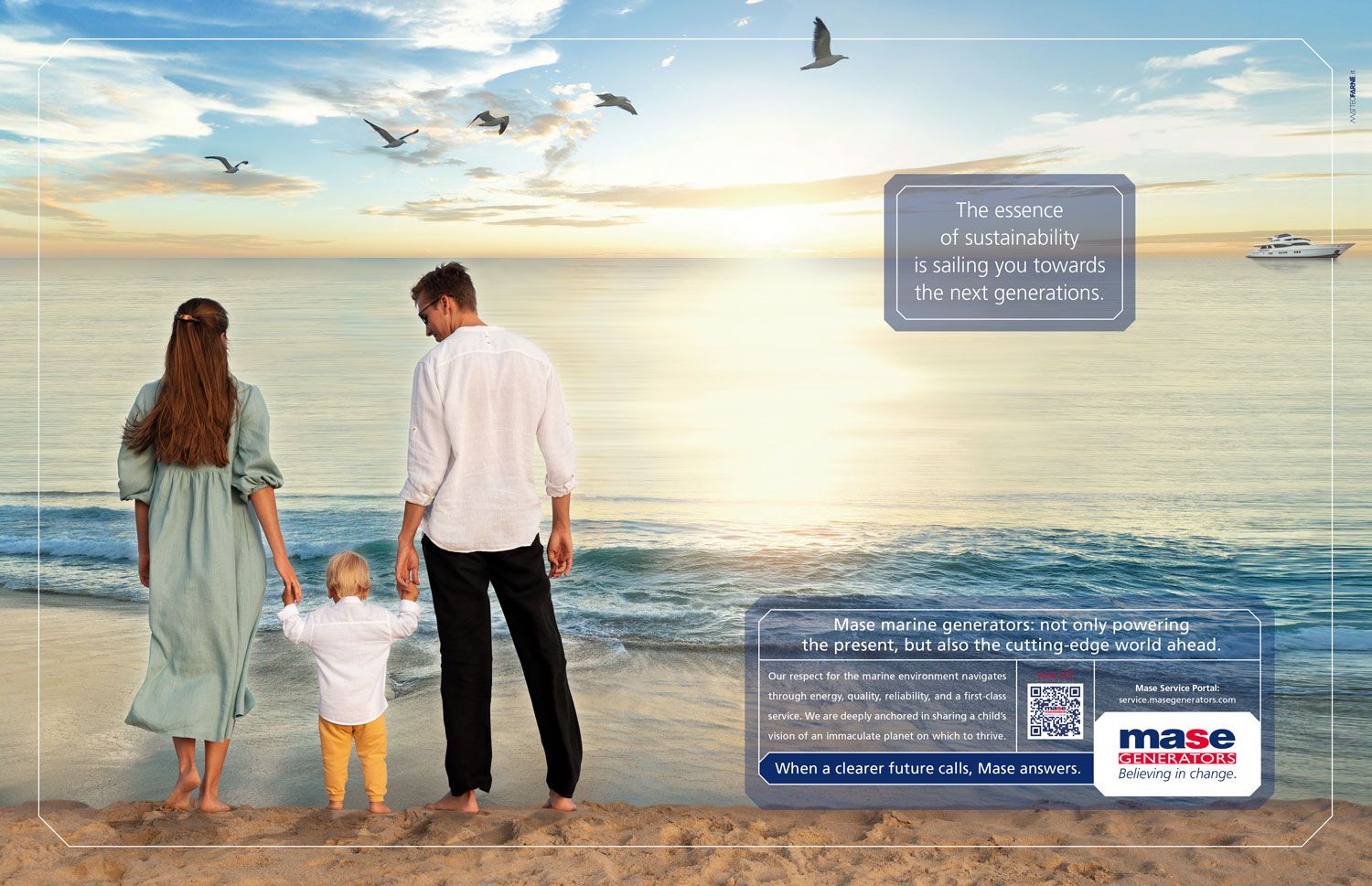 Pagina pubblicitaria Mase 2025 Matteo Farnè Marketing Pubblicità