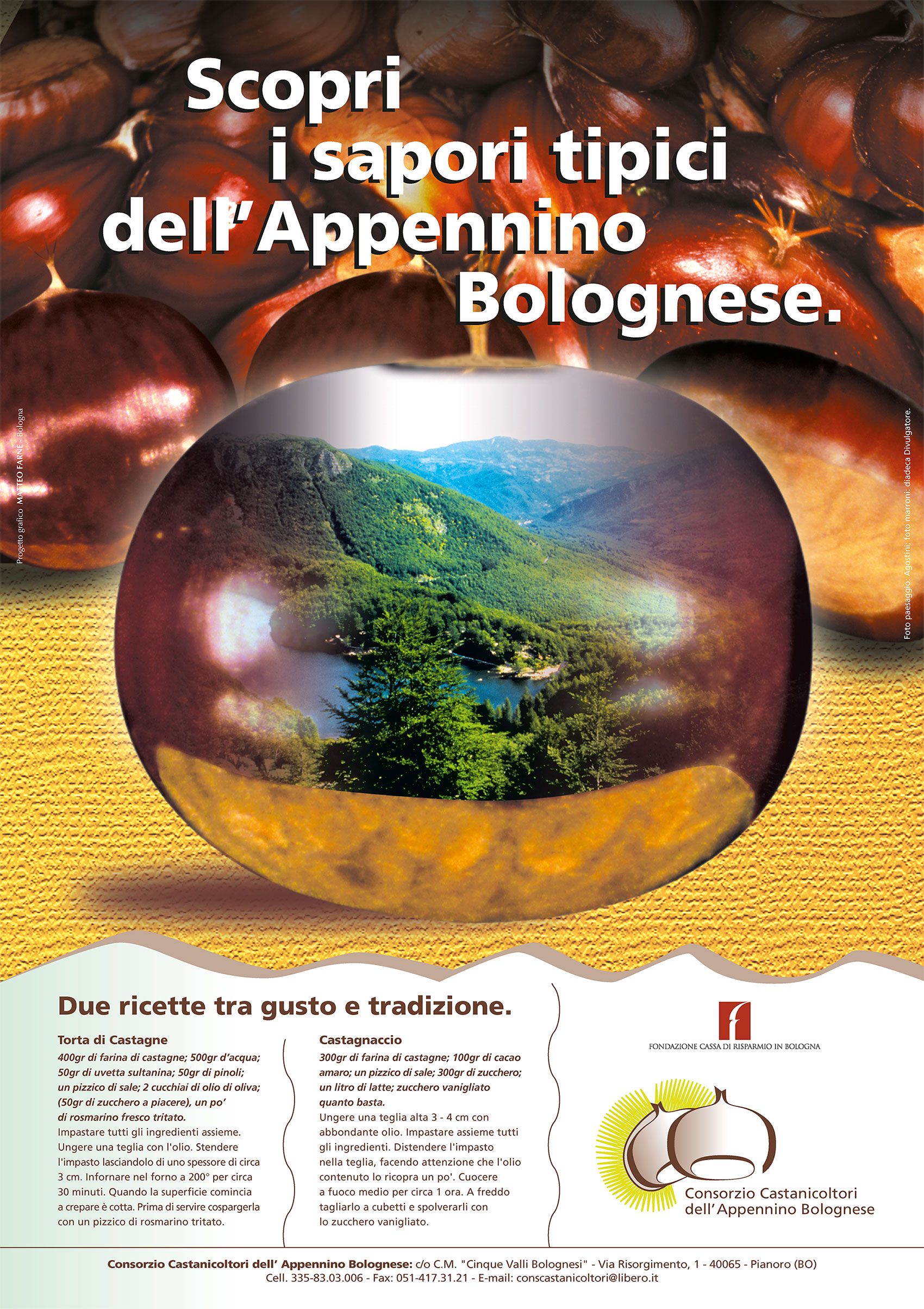 pubblicità marrone appennino emiliano