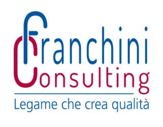 logo marchio pay off Franchini Consulting Bologna Consulenza aziendale
