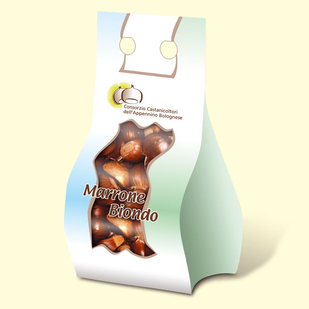 confezione marrone biondo