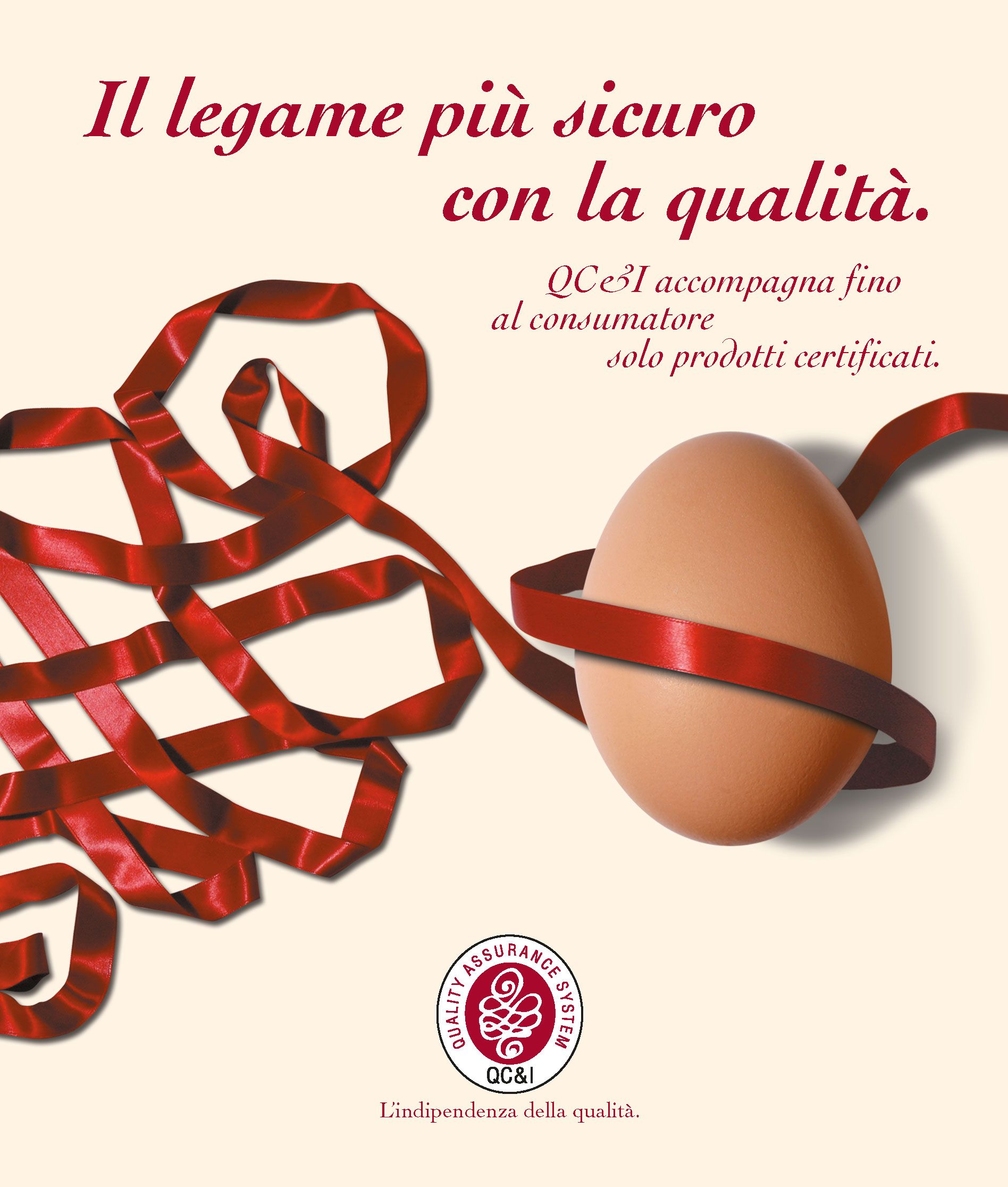 pubblicità qualità immagine istituzionale certificatore qci