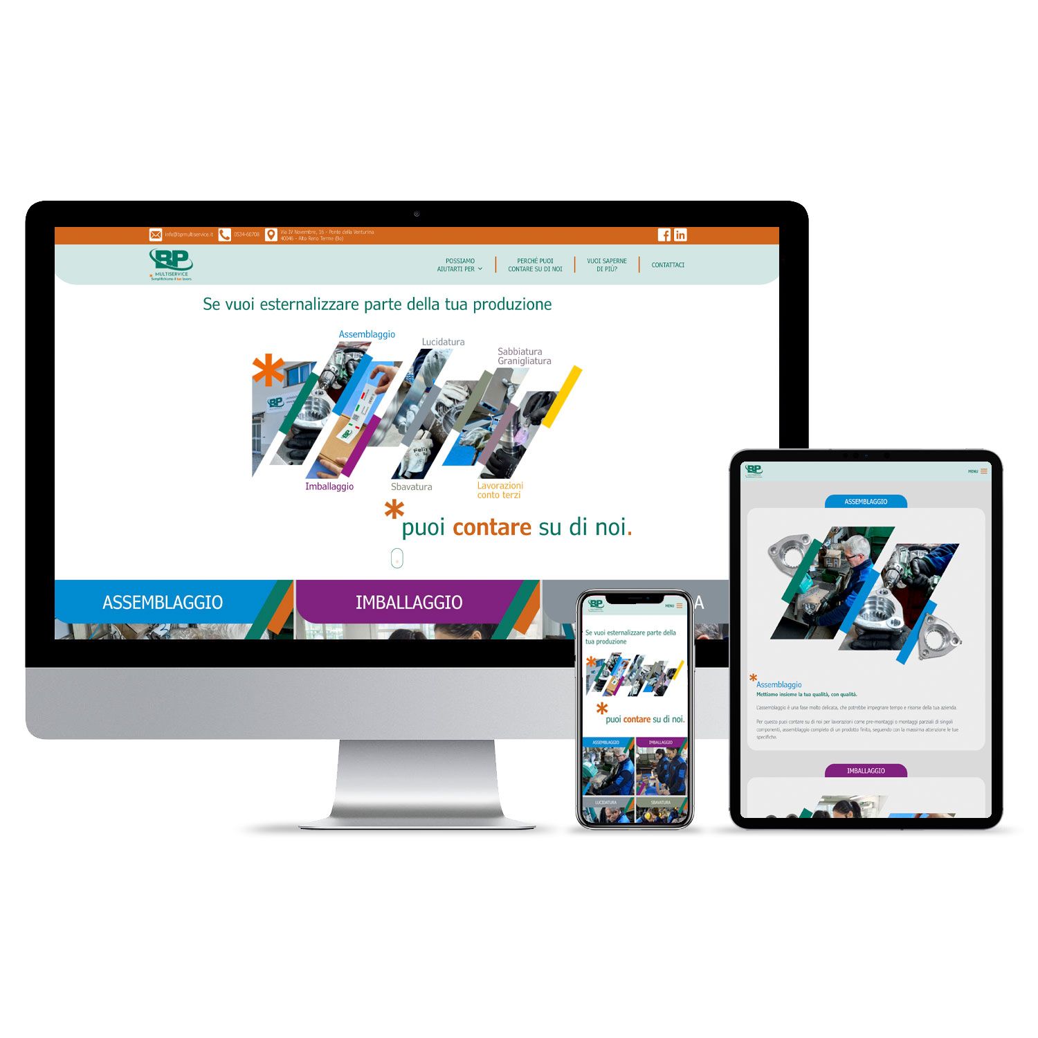 Sito generale istituzionale BP Multiservice