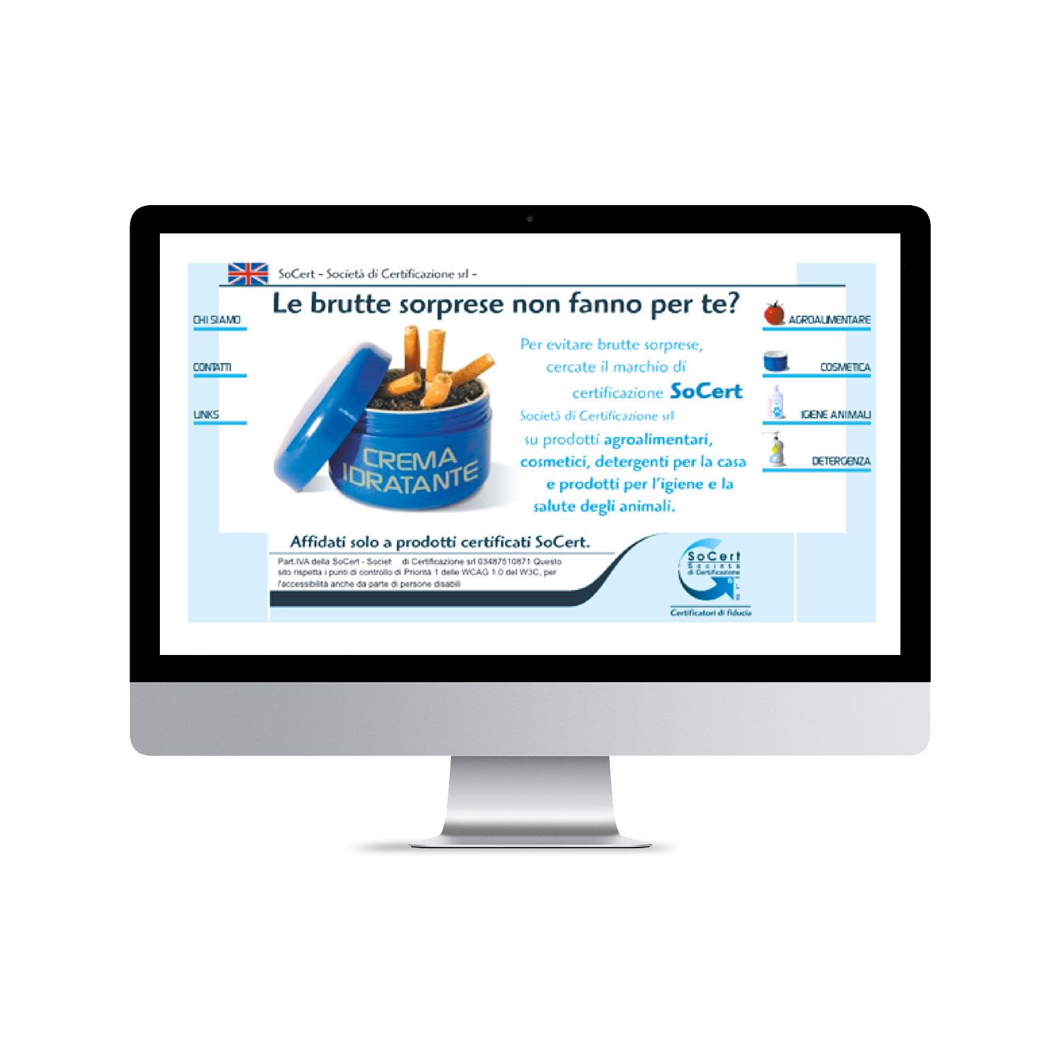 sito web internet digital qualità socert