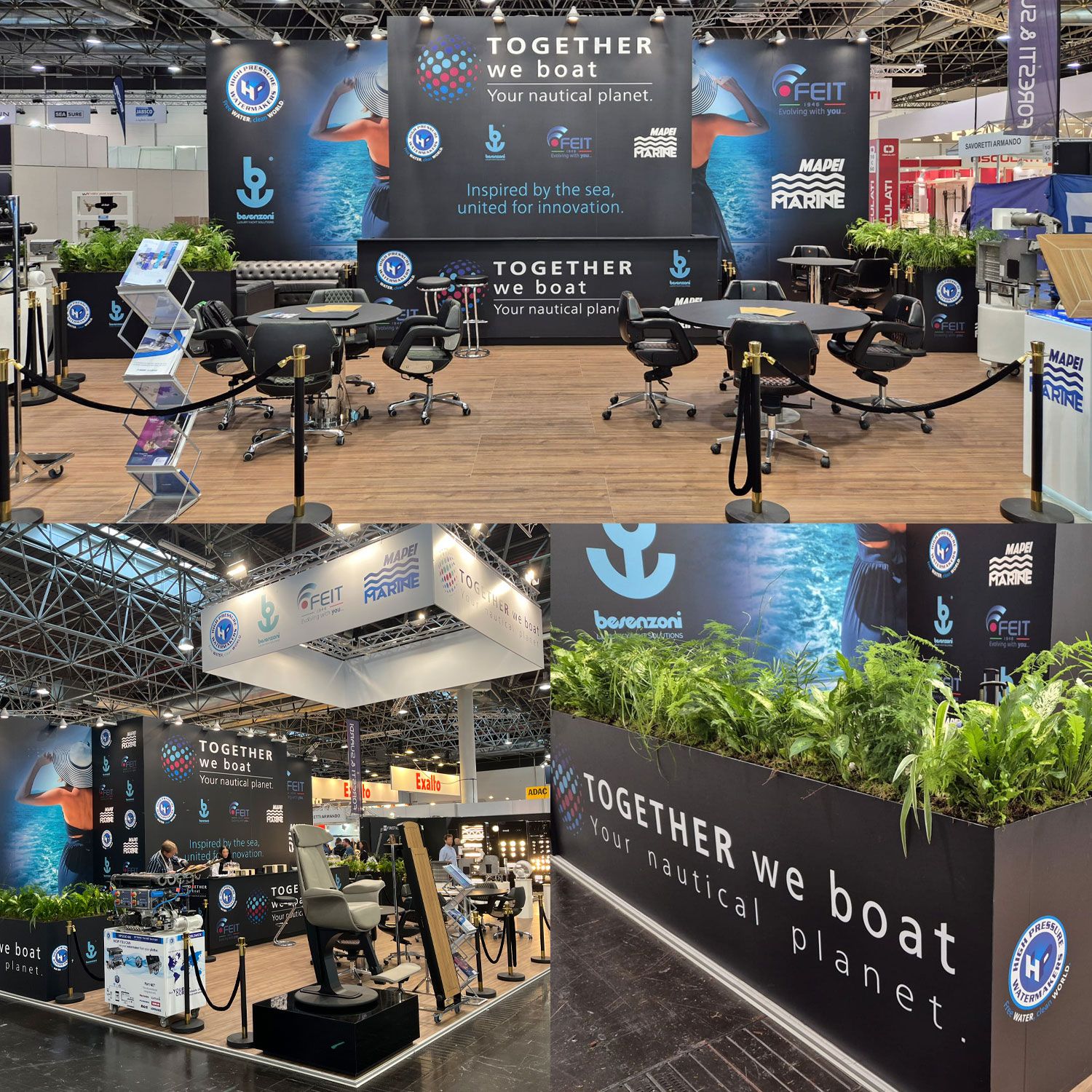 Matteo Farnè TOGETHER we boat Boot 2026 stand fiera