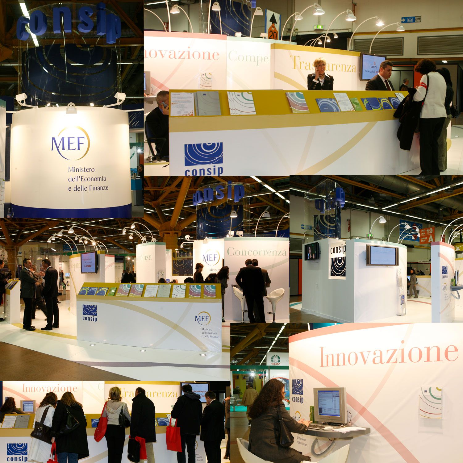 stand fiera compa ministero economia finanza consip