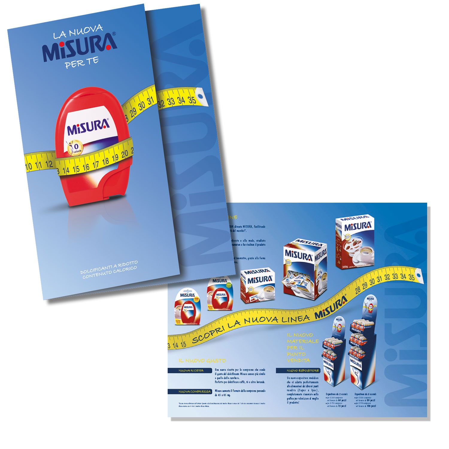 misura dolcificanti trade adv folder